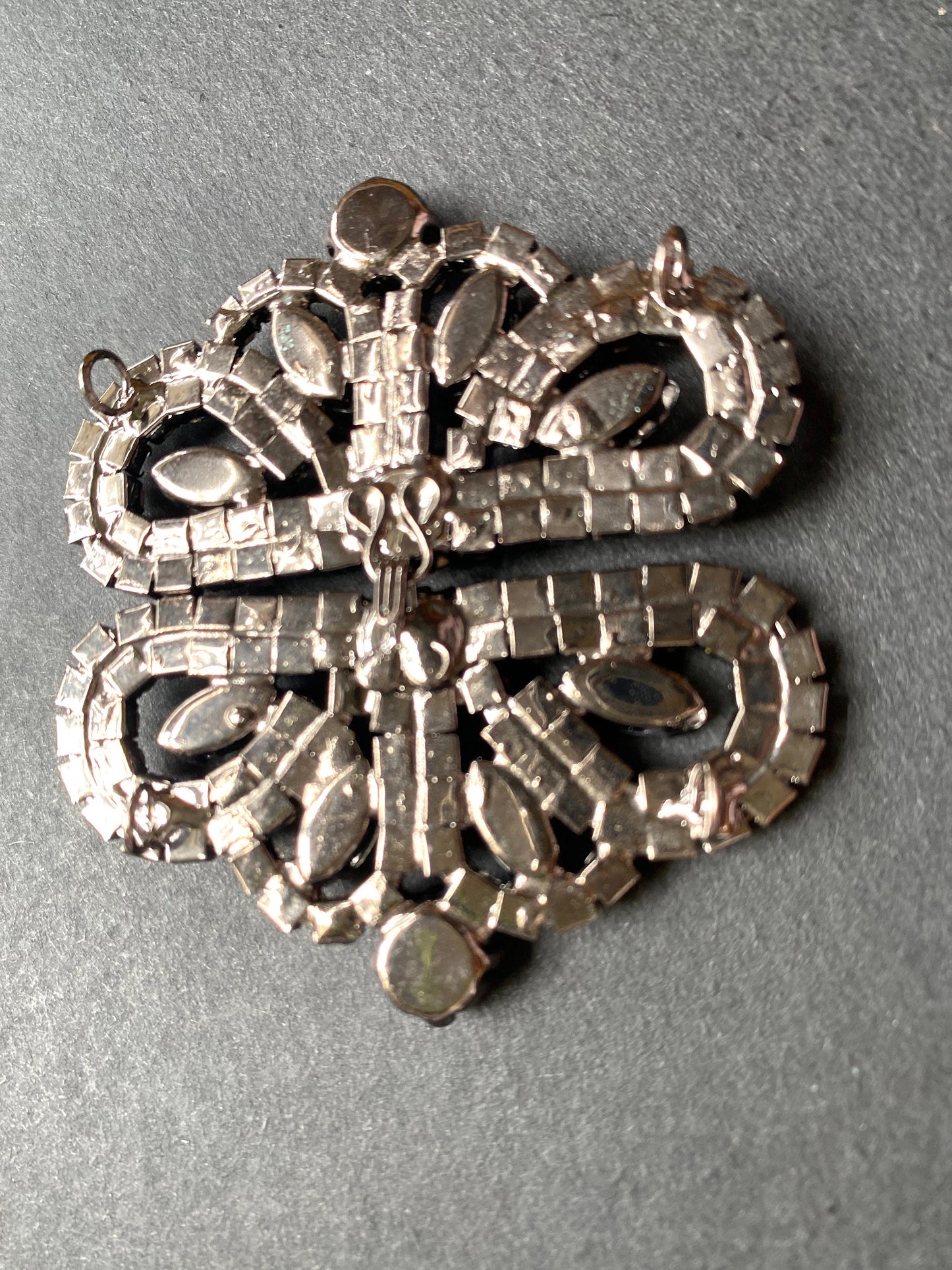 Grey Rhinestone Sweater Clasp: Bridal Belt Hook And Eye Button Buckle