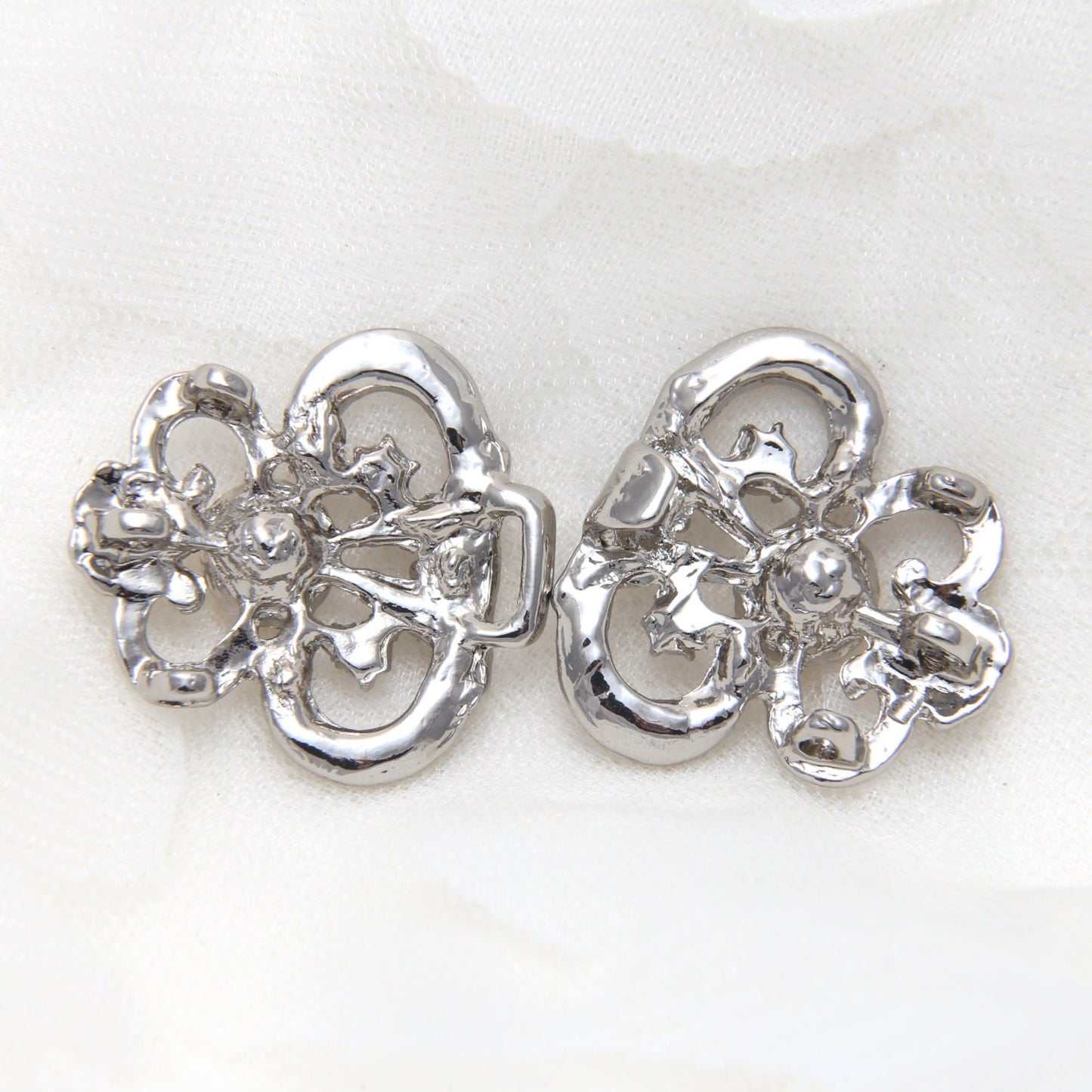 Swarovski Crystal Rhinestone Buckle Clasp: Wedding Sash Connector