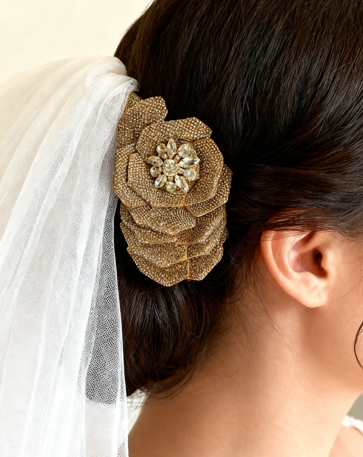 Faux Leather Rhinestone Rose Shoe Clips: DIY Craft Embellishment (11-12cm, Many Colors Available)