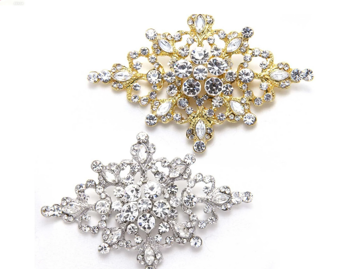 Rhinestone Wedding Brooch Pin: Elevate Your Style