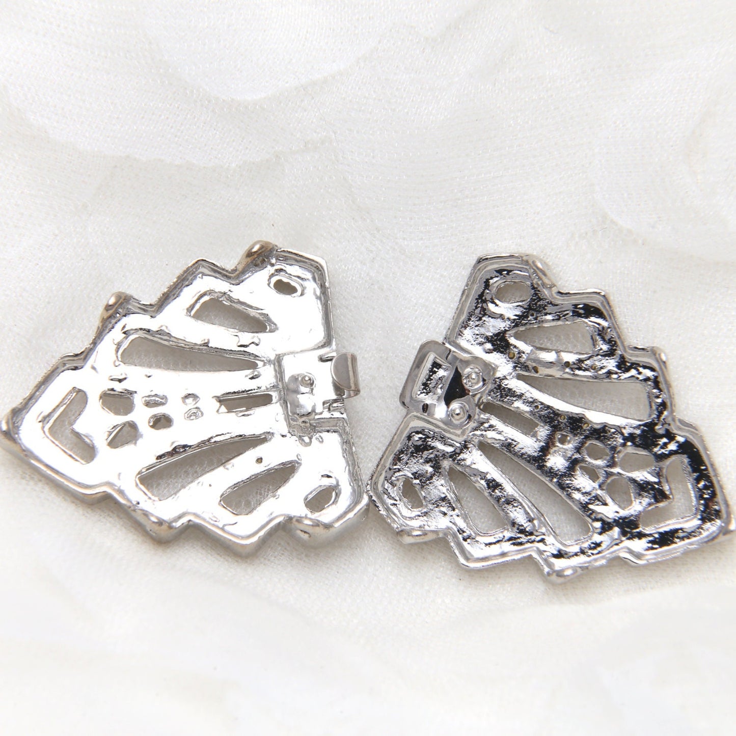 Rhinestone Wedding Buckle: Bridal Belt Clasp, Jewelry Accessory (3" x 1.3") Default Title 