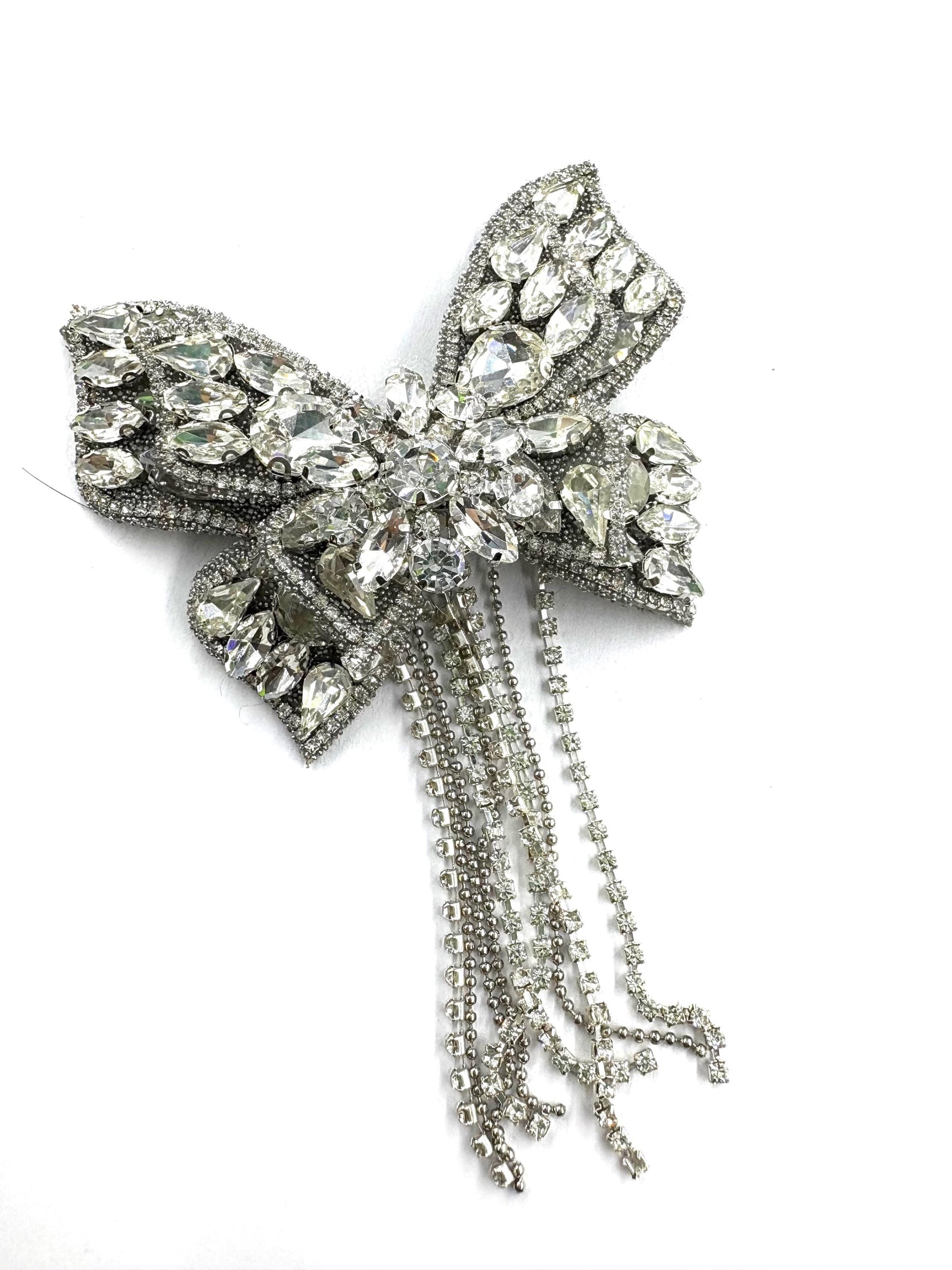 Fashion embellishment butterfly patch for bags and shoes