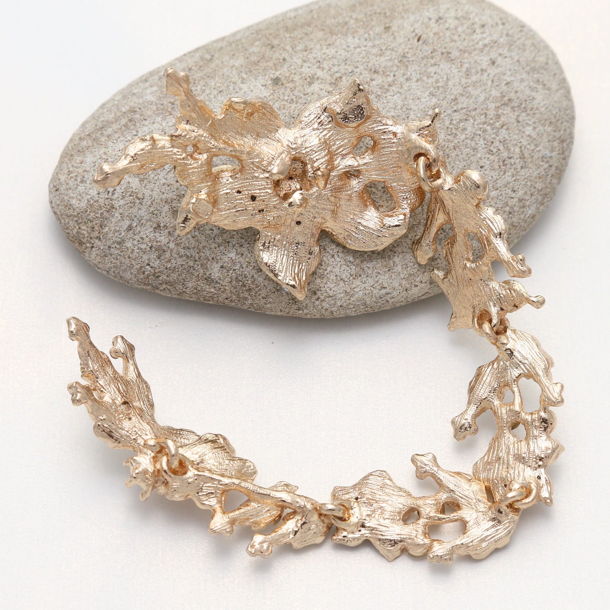 Rhinestone Flower Belt Chain Or Hair Accessory| Crystal Wedding Dress Accessory | Rhinsetone Wedding Hair Chain 