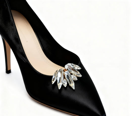 Wedding Crystal High Heel Rhinestone Shoes – Dazzling Elegance by Blinggarden